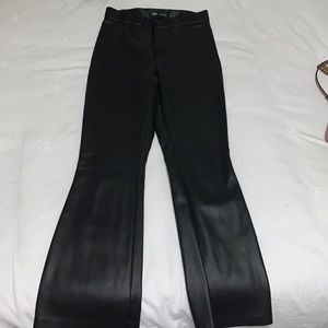 Zara Faux Leather Pants